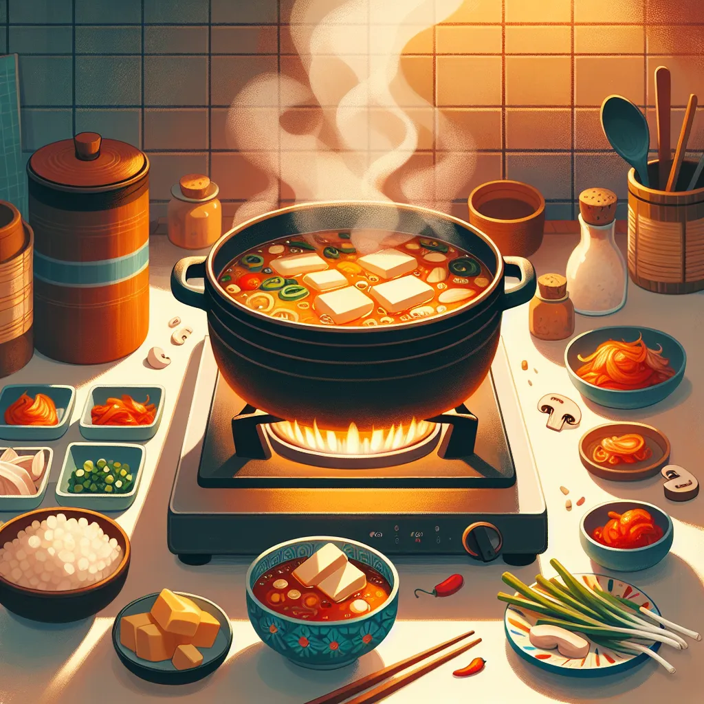 Sundubu-jjigae: Warming Up with Koreas Spicy Soft Tofu Stew