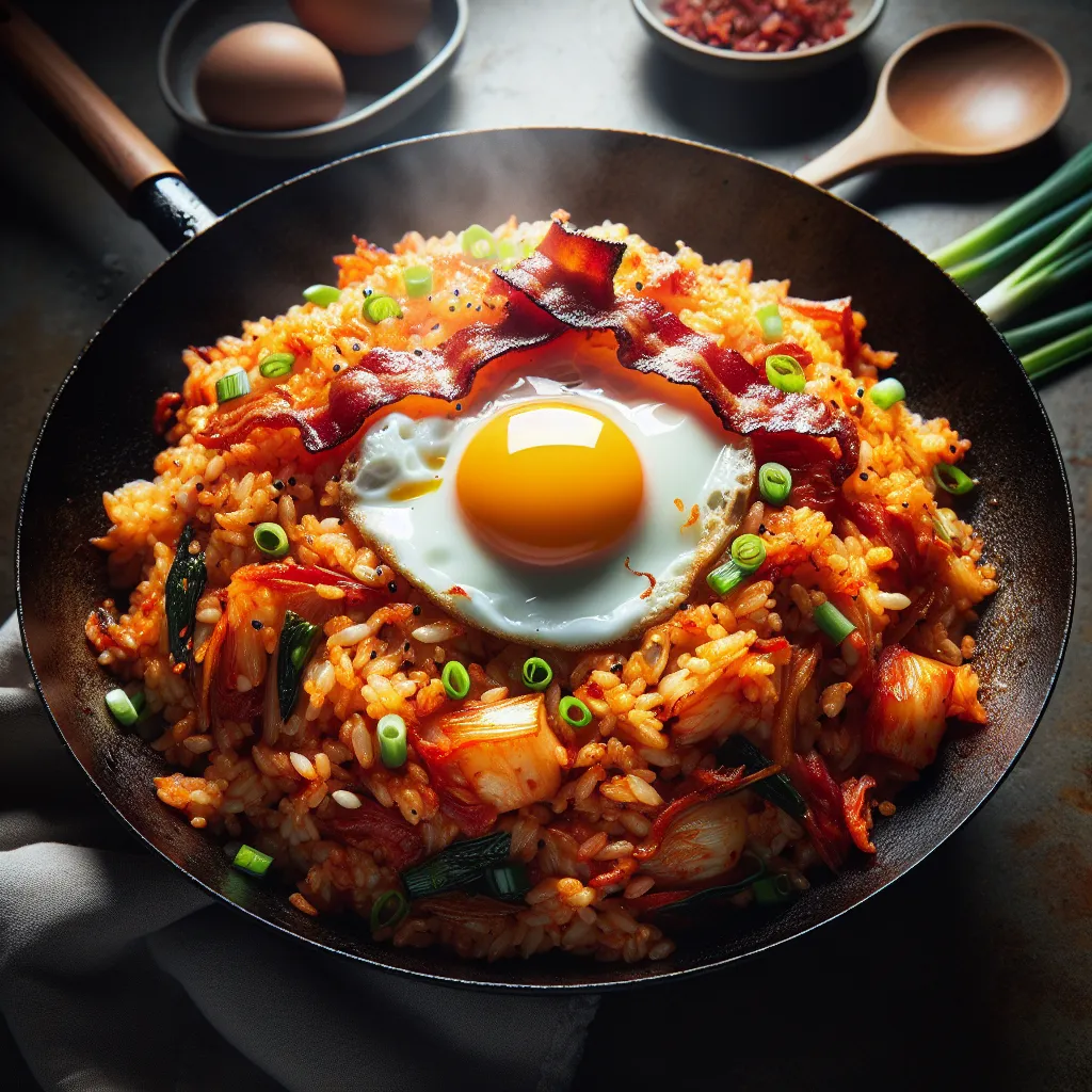 Kimchi Fried Rice: Transforming Leftover Rice into a Flavorful Korean Delight