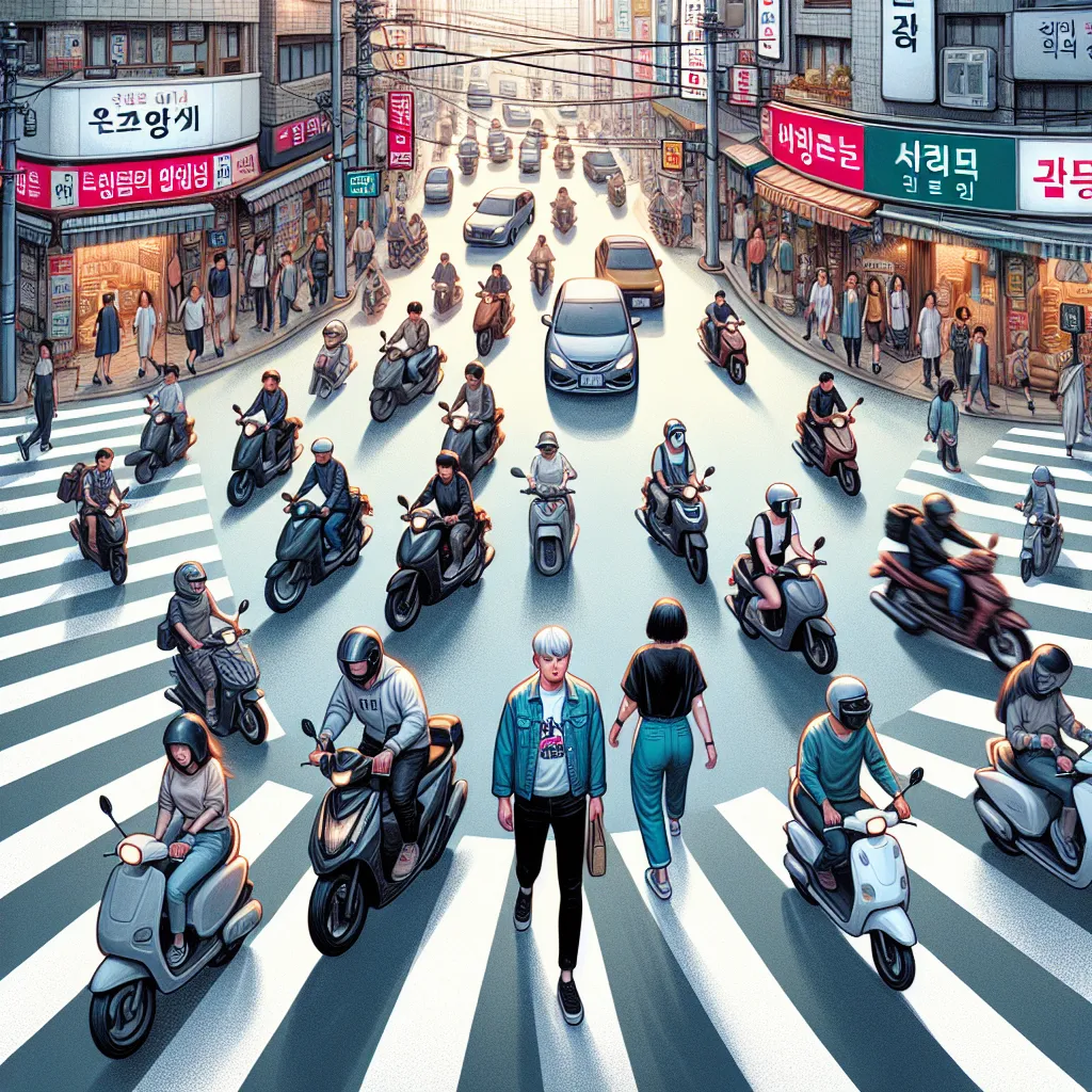 Traffic Congestion: Navigating Busy Streets and Understanding Traffic Rules in Korea