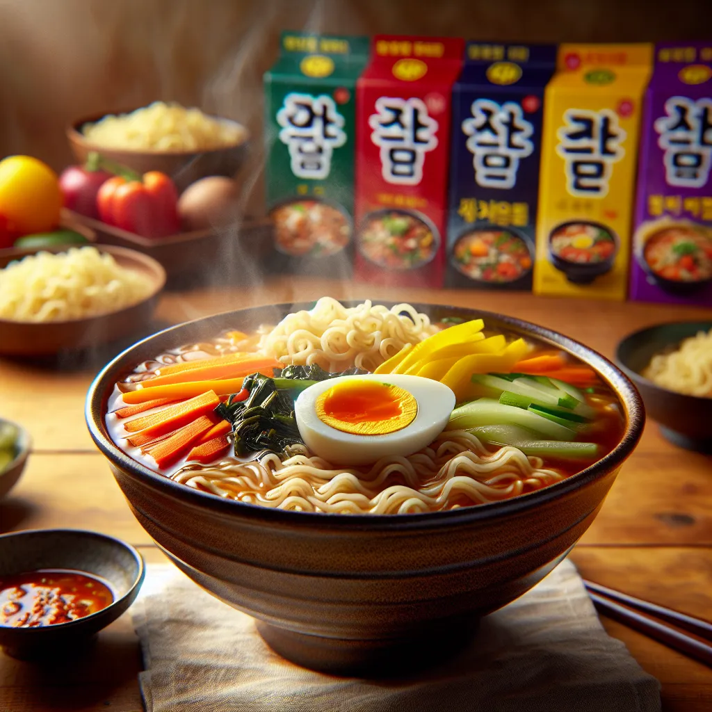 Korean Instant Noodles (Ramyeon): Quick and Delicious Meal Options - Top Brands