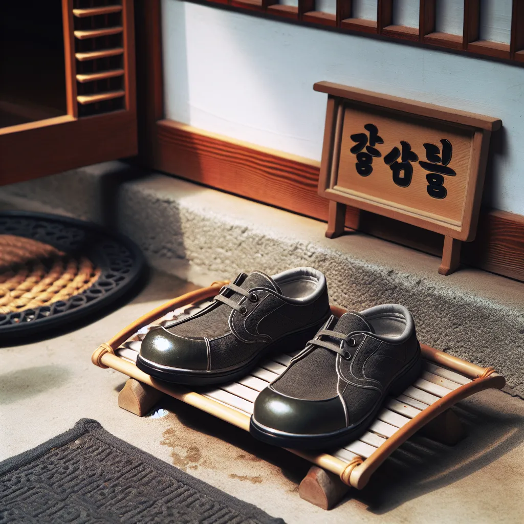 Neglecting to Remove Shoes Before Entering a Home: Show Respect for Korean Households