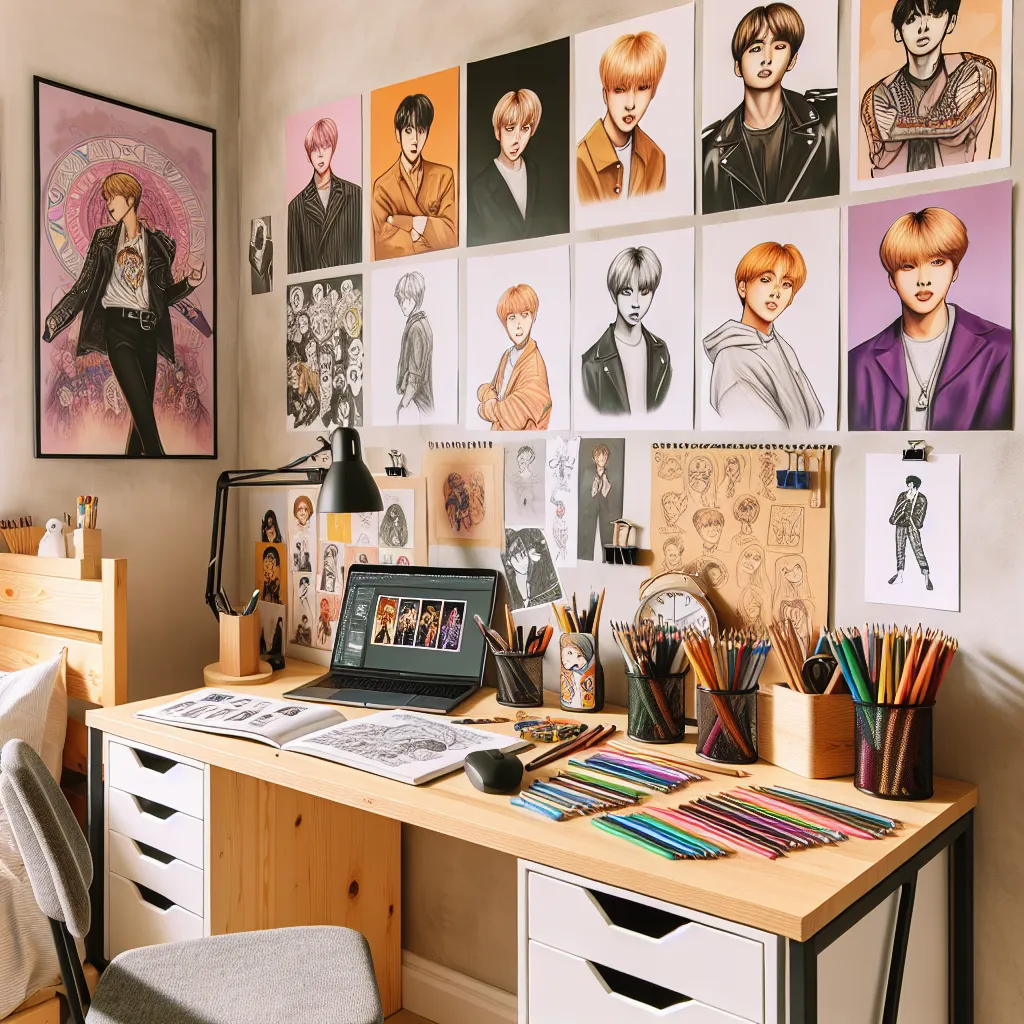 K-pop Fan Art: Expressing Devotion Through Creativity