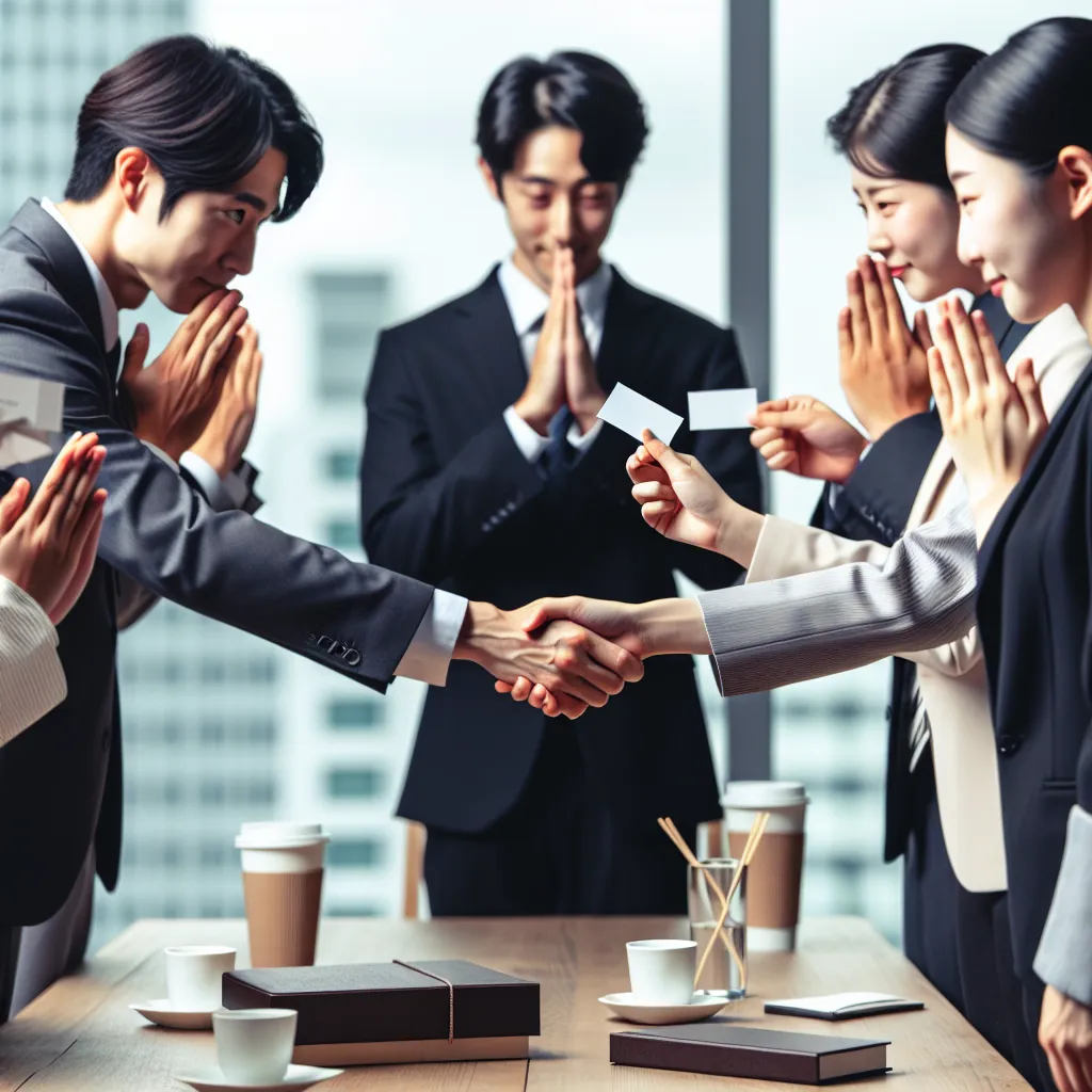 Business Card Exchange in Korea: Protocol and Significance