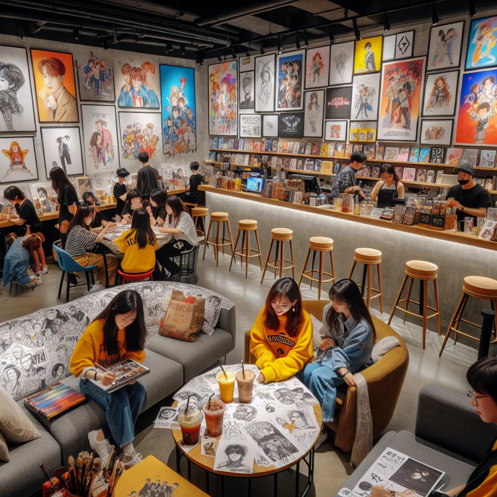 Inside K-pop Fan Cafes: Where Devotees Gather to Celebrate Their Idols