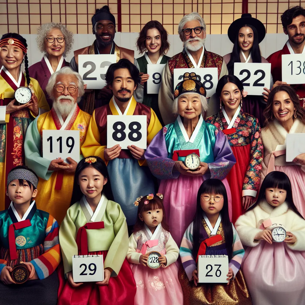 Korean Age: A Different Way of Counting Years