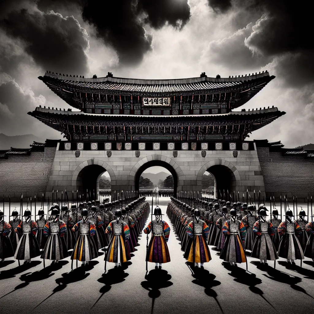 Royal Palace Guard-Changing Ceremony: Witnessing the Grandeur of Ancient Korean Tradition