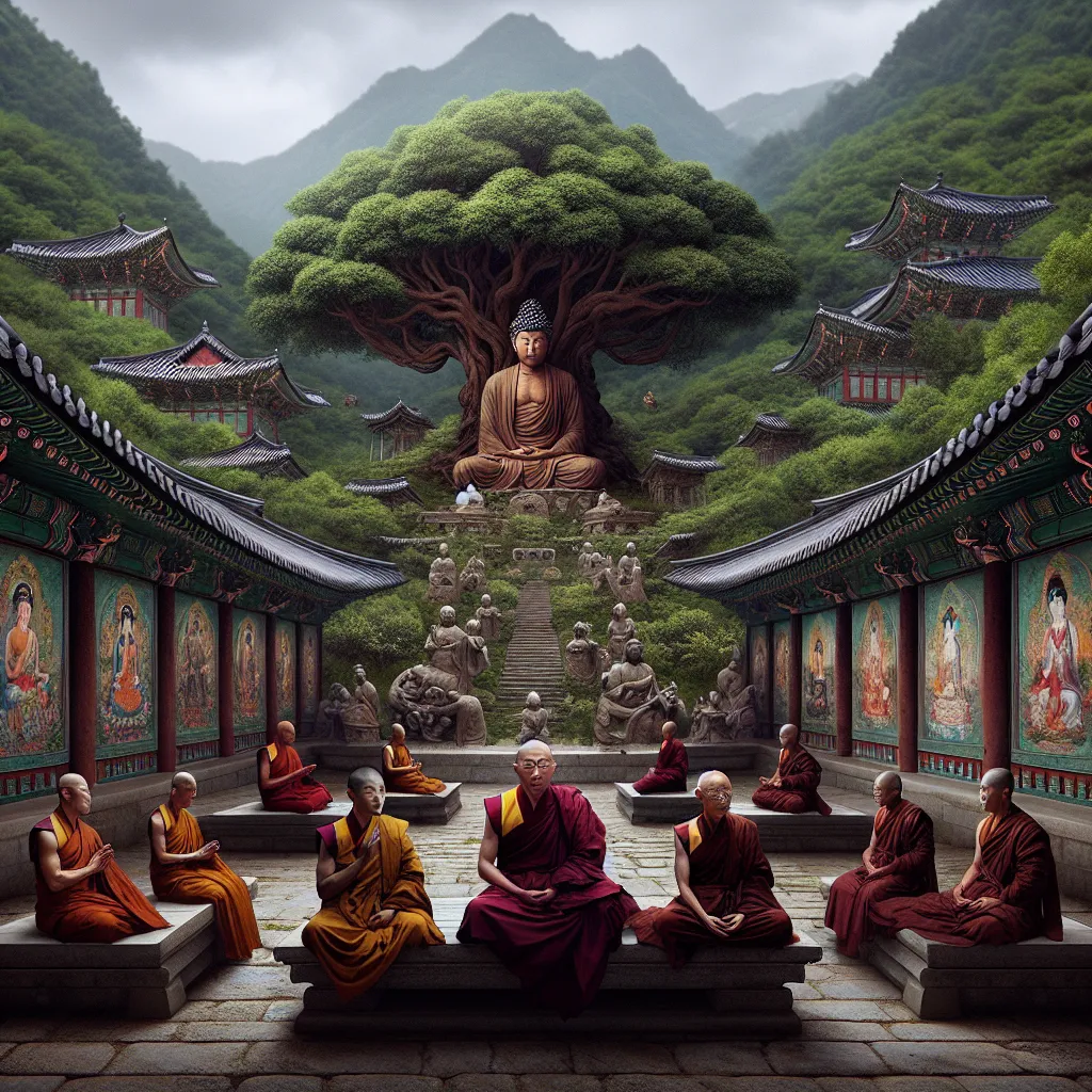 The Historic Influence of Buddhism on Korean Culture: From Temples to Art