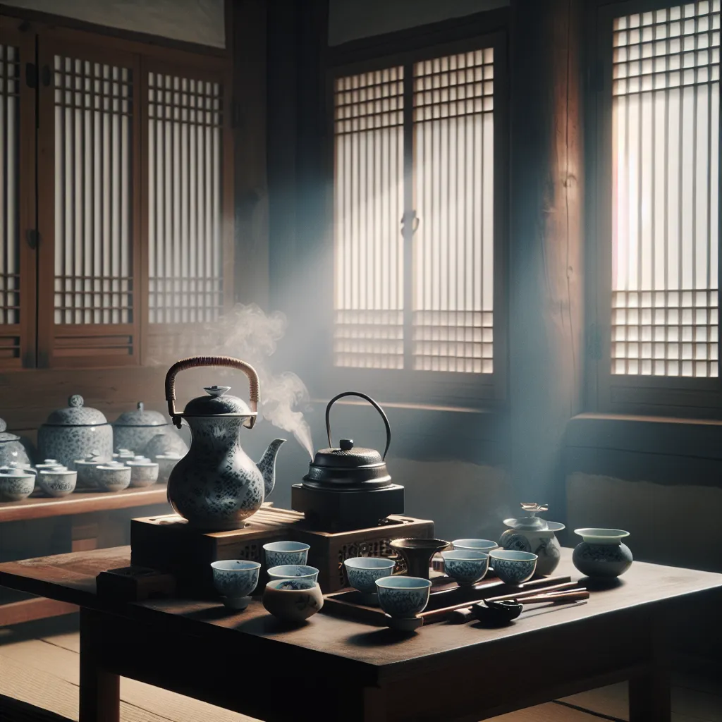 Korean Tea Ceremony: Participating in the Serene Rituals of Tea Preparation