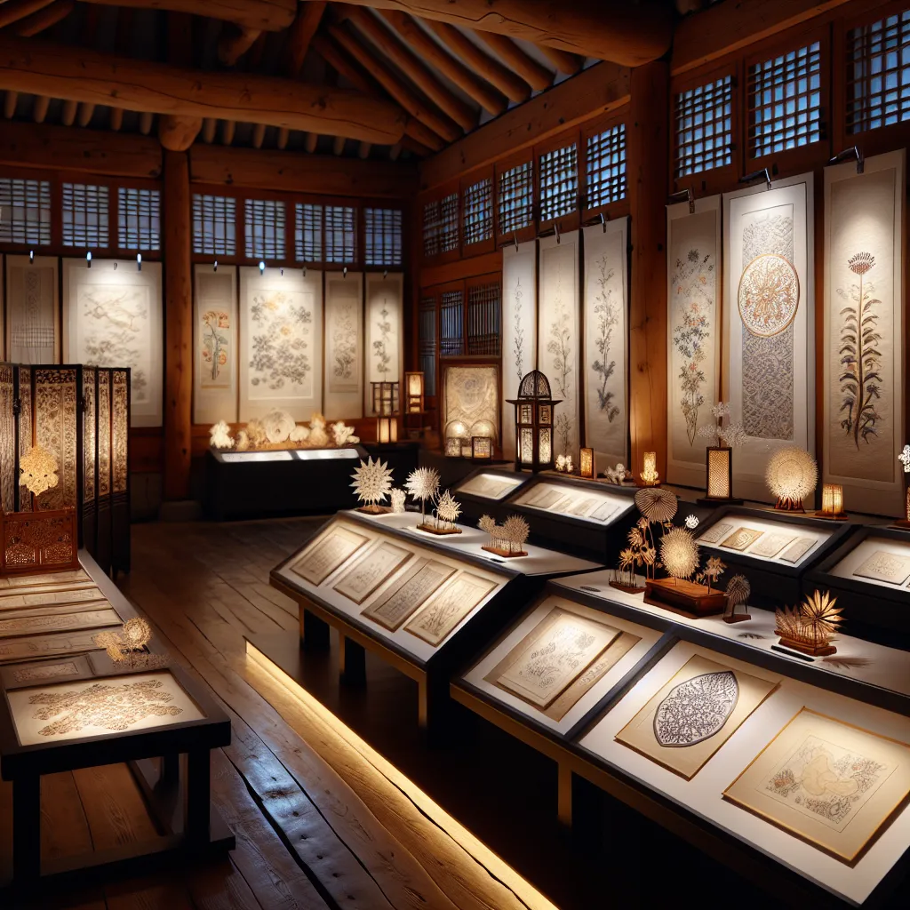 Jeonju Hanok Village Hanji Crafts Exhibition: Exploring the Art of Traditional Korean Paper