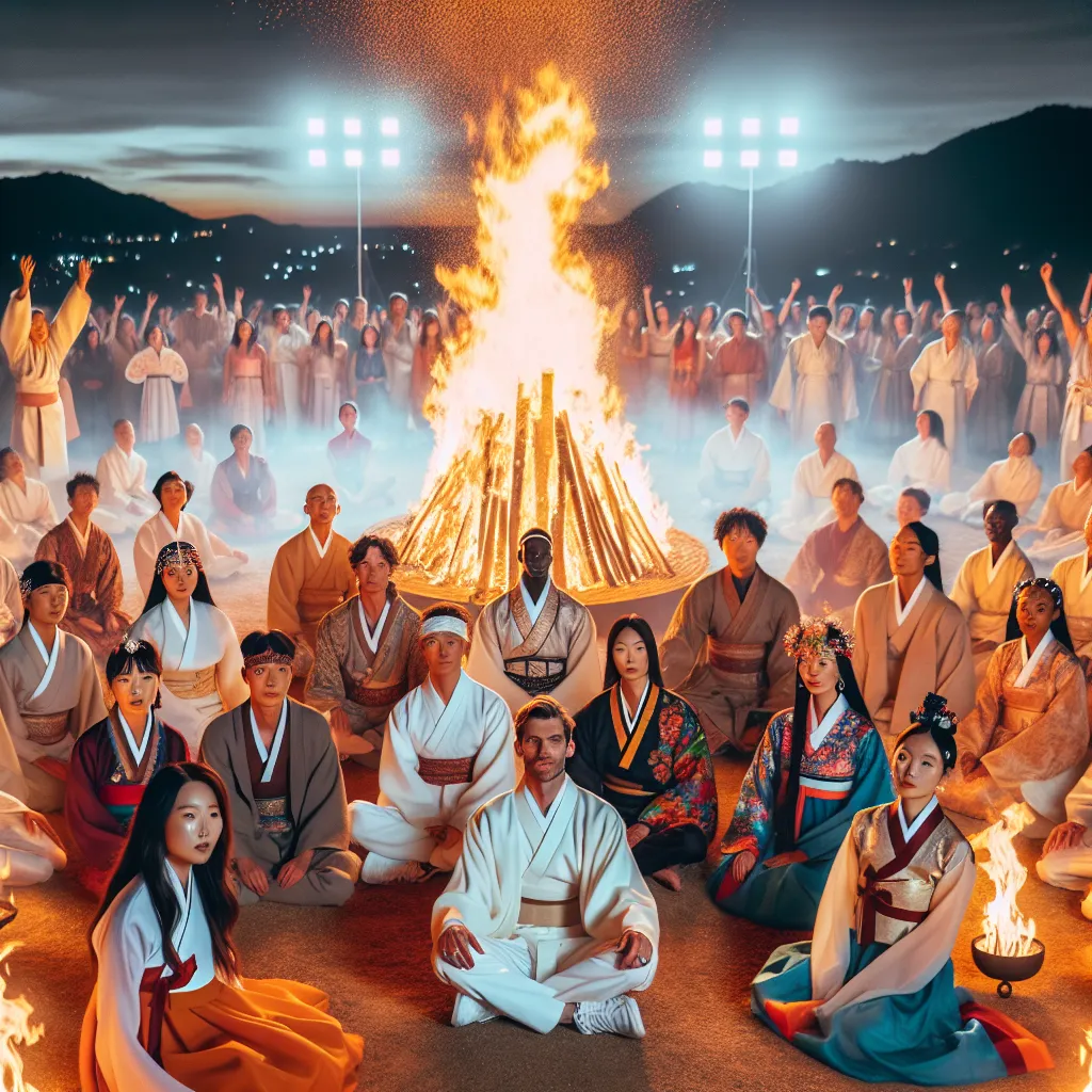 Jeongwol Daeboreum Fire Festival: Participating in Traditional Fire-Cleansing Rituals