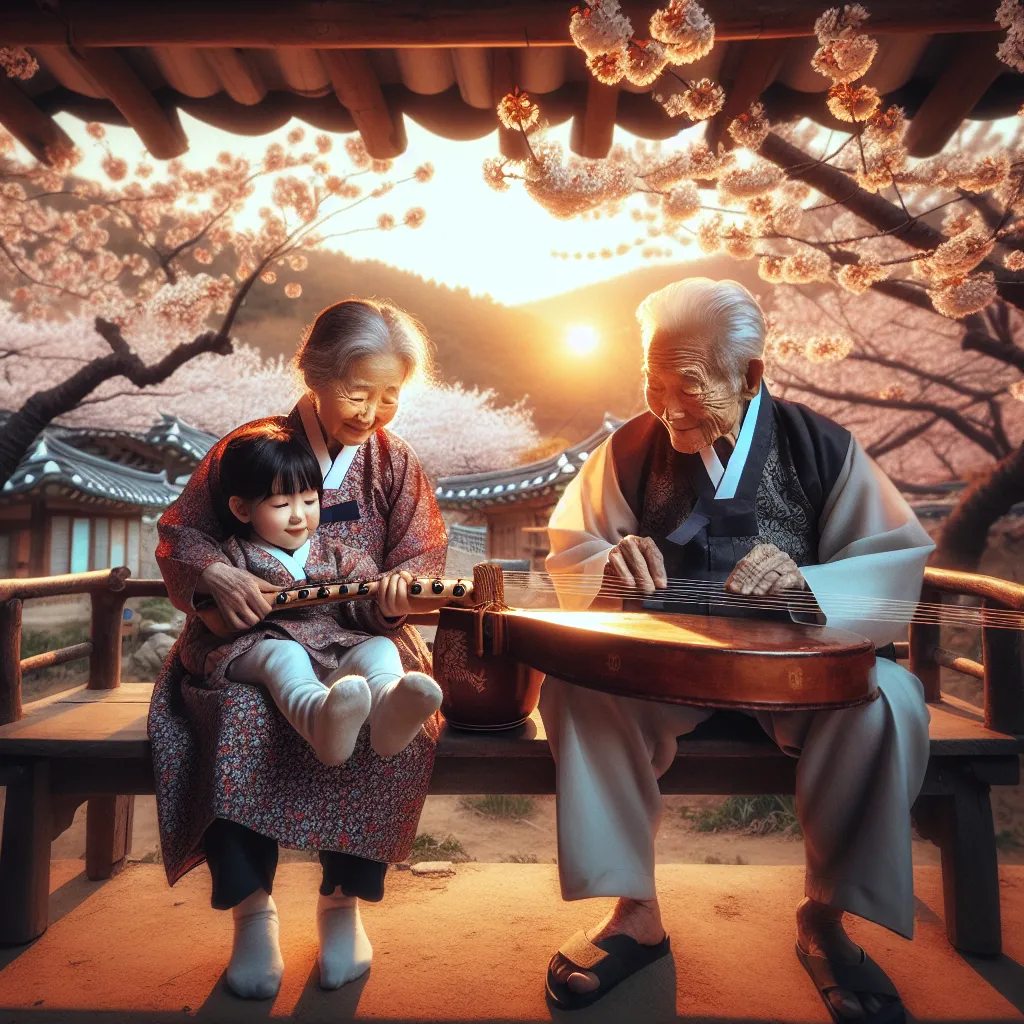 Grandparents Love in Korean Families