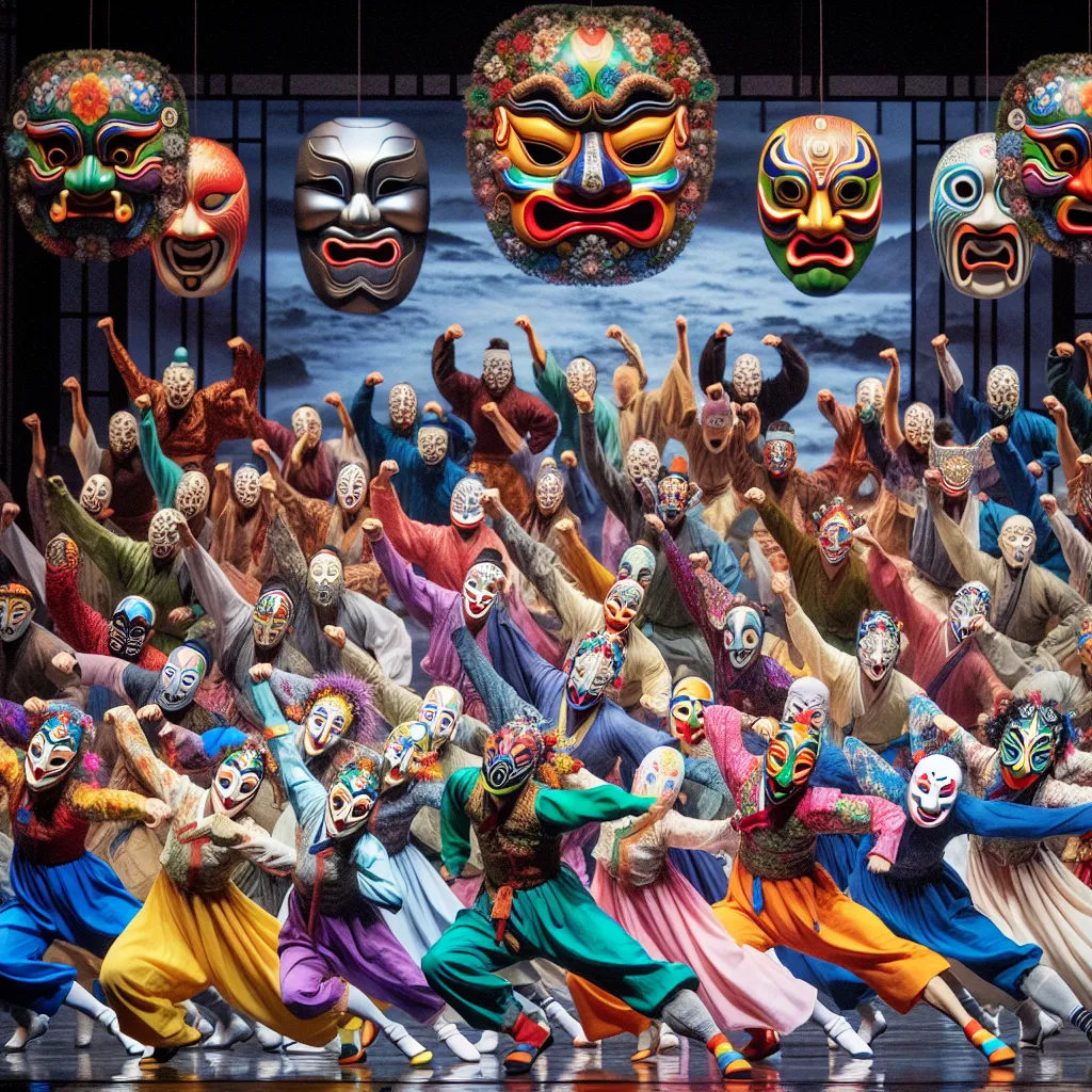 The Intriguing History of Jeongeup Ogwangdae Mask Dance Drama: A Cultural Treasure